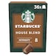 image 1 of Starbucks by Nespresso House Blend Lungo 36 Aluminium Capsules 187.2g