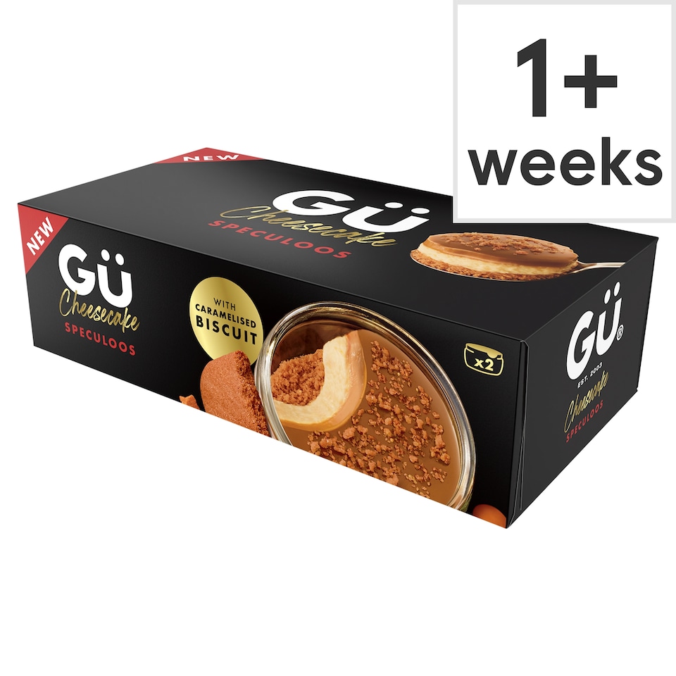 Gu Speculoos Cheesecake Dessert 2x82g