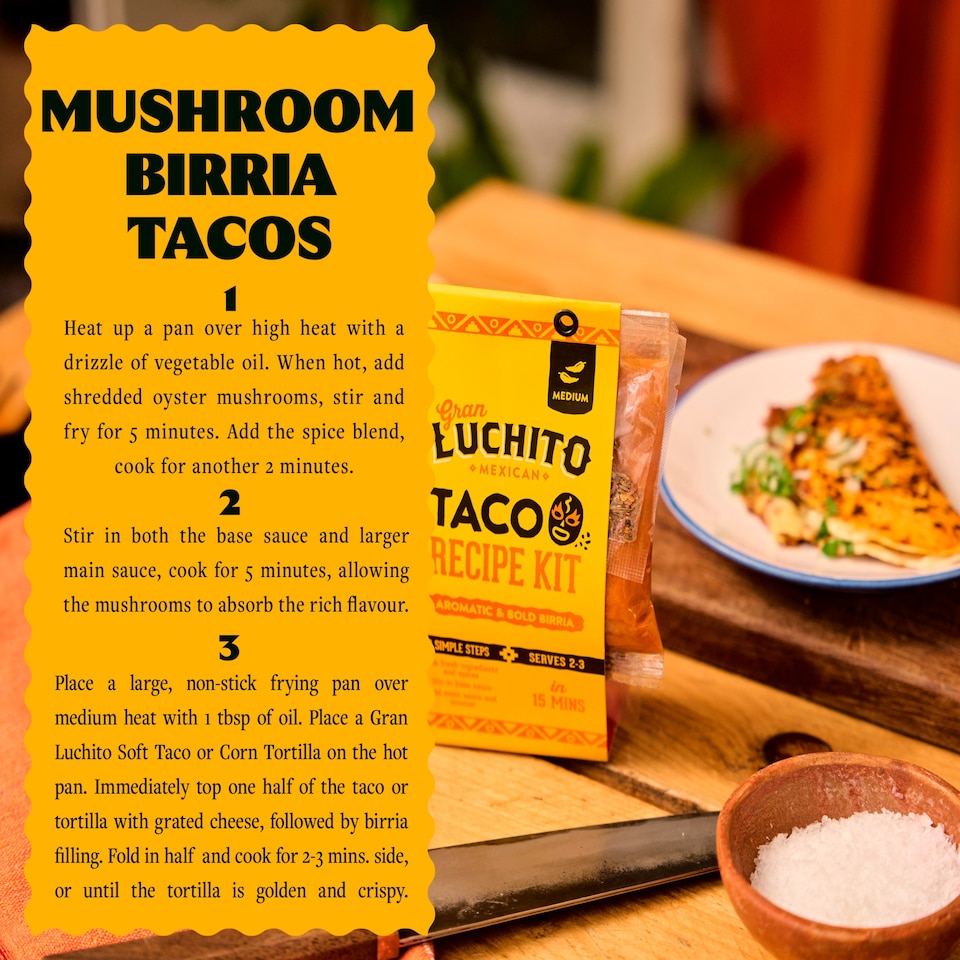 image 1 of Gran Luchito Birria Taco Recipe Kit 300g