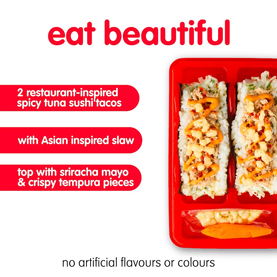 image 1 of itsu spicy tuna sushi taco 213g