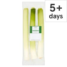 Tesco Pre-Packed Leeks 500G