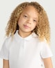 image 2 of F&F School Girls 3-Pack Pure Cotton Regular Fit Polo Shirts in White
