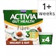image 1 of Activia Fibre Gut Health Yoghurt - Walnut & Oat 4x115g
