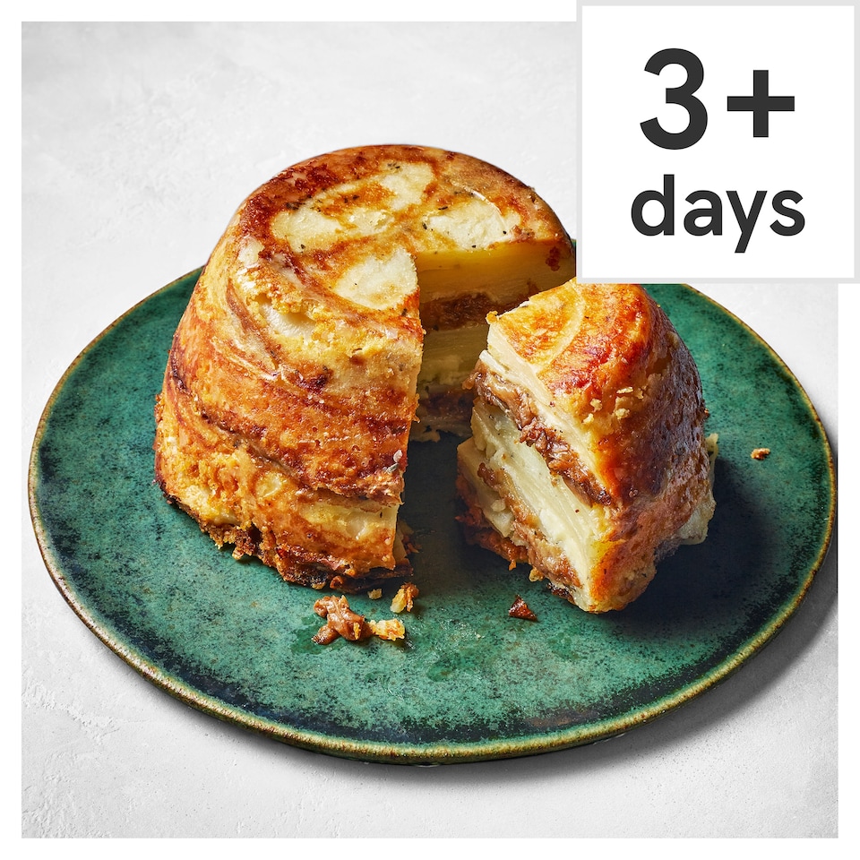 image 1 of 64. Tesco Finest Chef’s Collection Potato & Three Cheese Pavé with Caramelised Onions 620g (Serves 4)