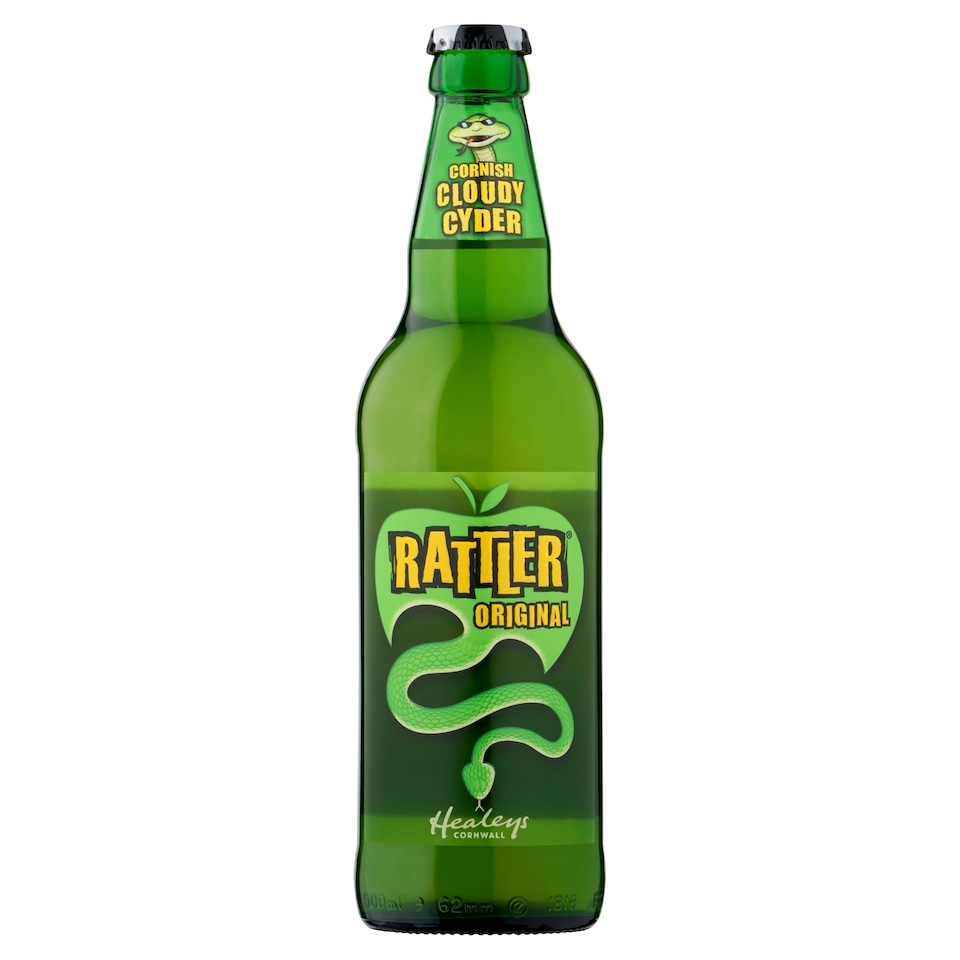 Cornish Rattler Apple Cider 500Ml Bottle