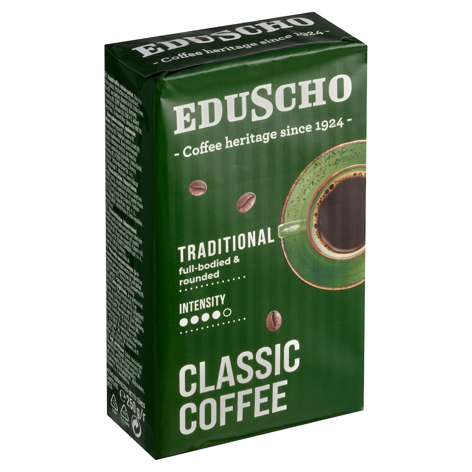 obrázok 1 z Eduscho Traditional pražená mletá káva 250 g