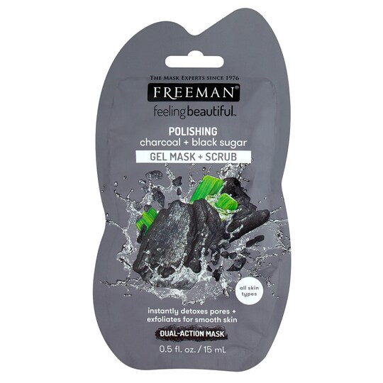 Freeman Polishing Charcoal Mask 15Ml Tesco Groceries