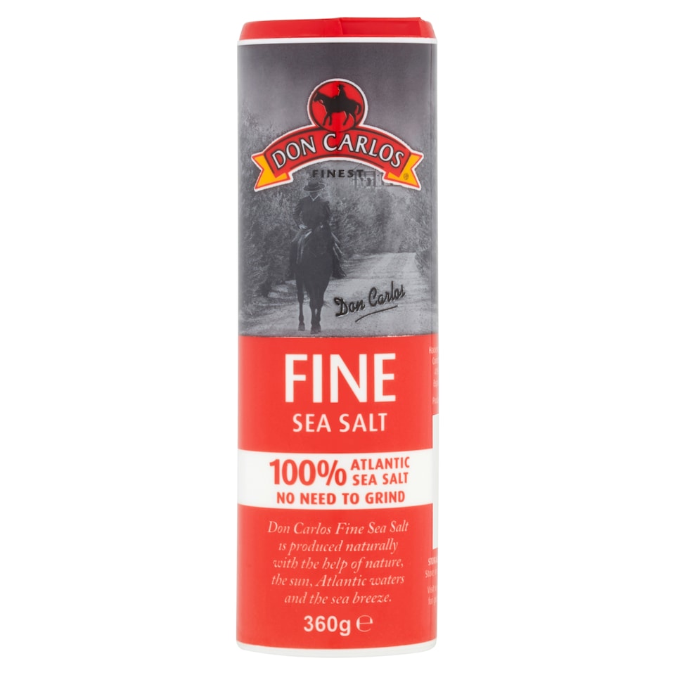 Don Carlos Organic Fine Sea Salt 360G