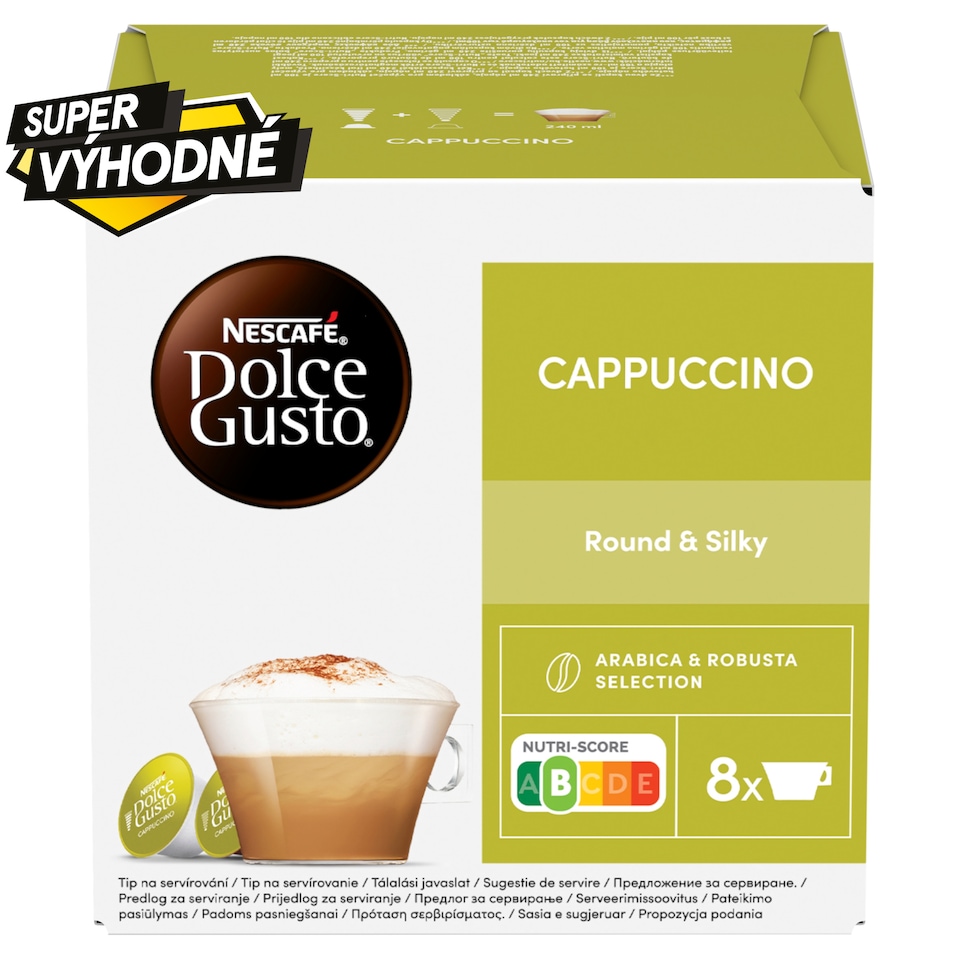 image 1 of NESCAFÉ® Dolce Gusto® Cappuccino - Coffee Capsules - 16 Pcs