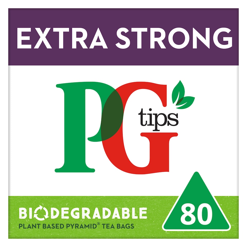 image 1 of Pg Tips Extra Strong Pyramid 80S Teabags 232G