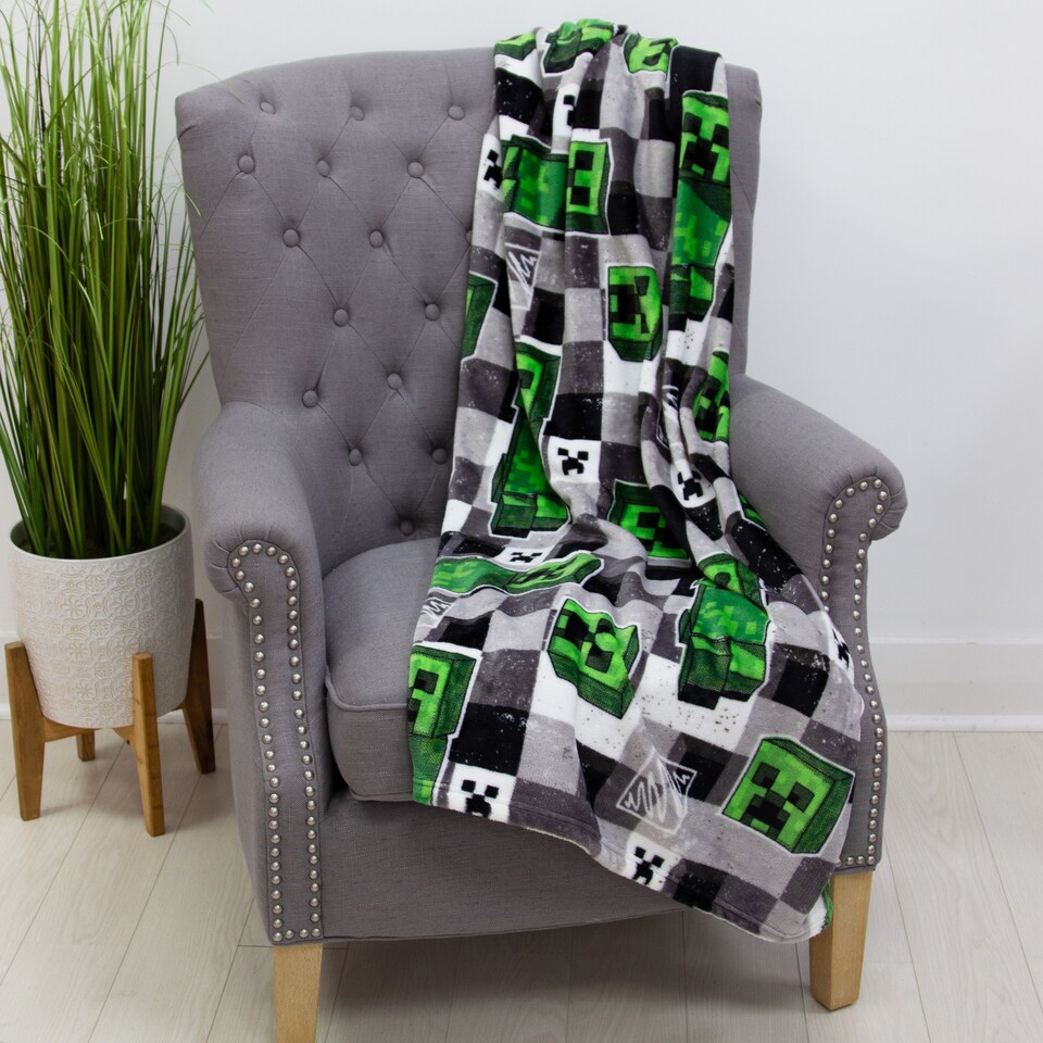 image 1 of MINECRAFT FLEECE BLANKET