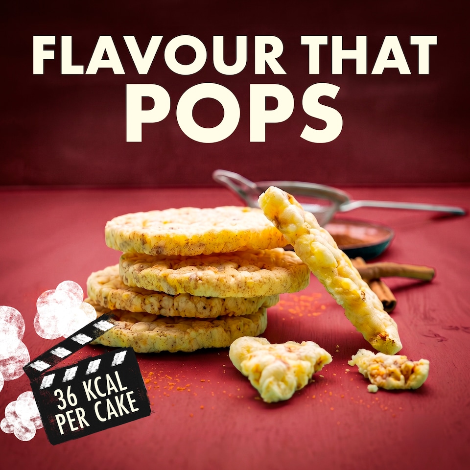 image 1 of Kallo Cinnamon Popped Corn Cakes 125g
