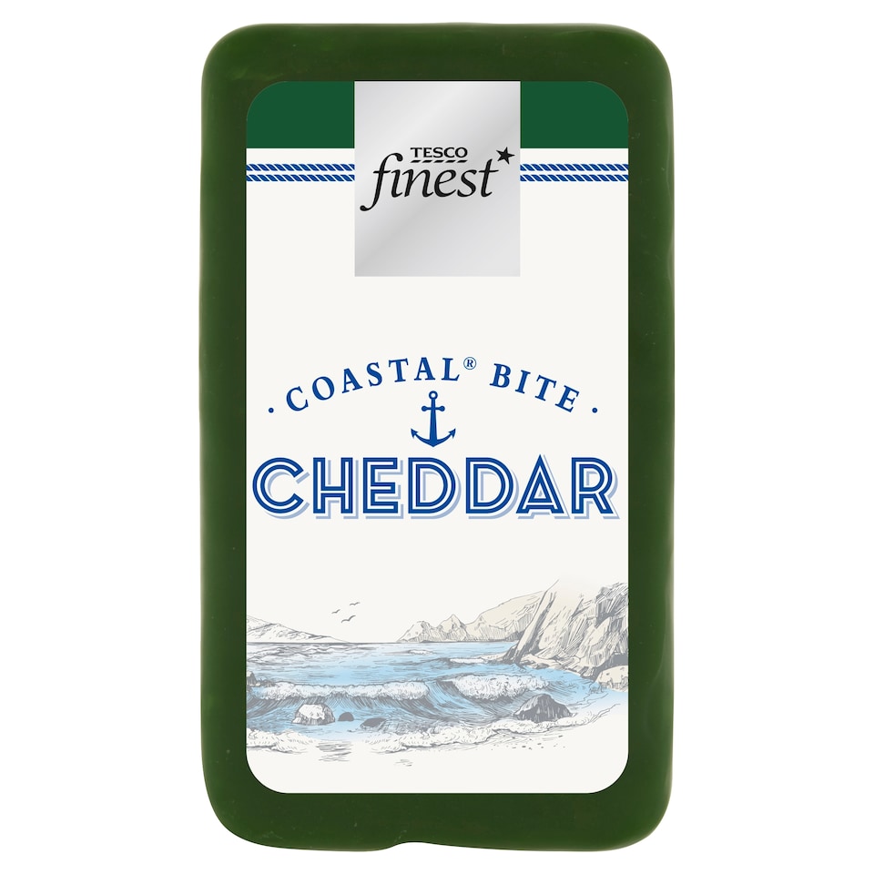 Tesco Finest Coastal Bite Cheddar 200G