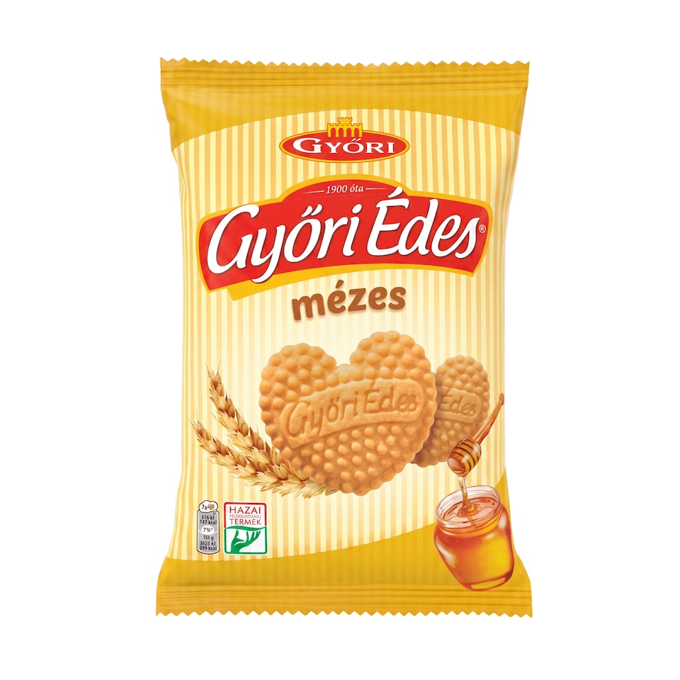 Győri Édes Friable Biscuits with Honey 150 g