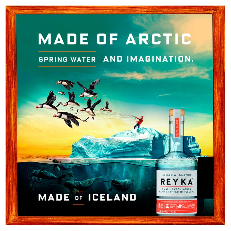 image 1 of Reyka Vodka 70Cl