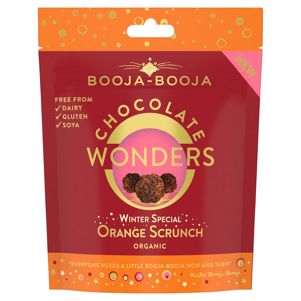 Booja-Booja Orange Scrunch Chocolate Wonders 65g