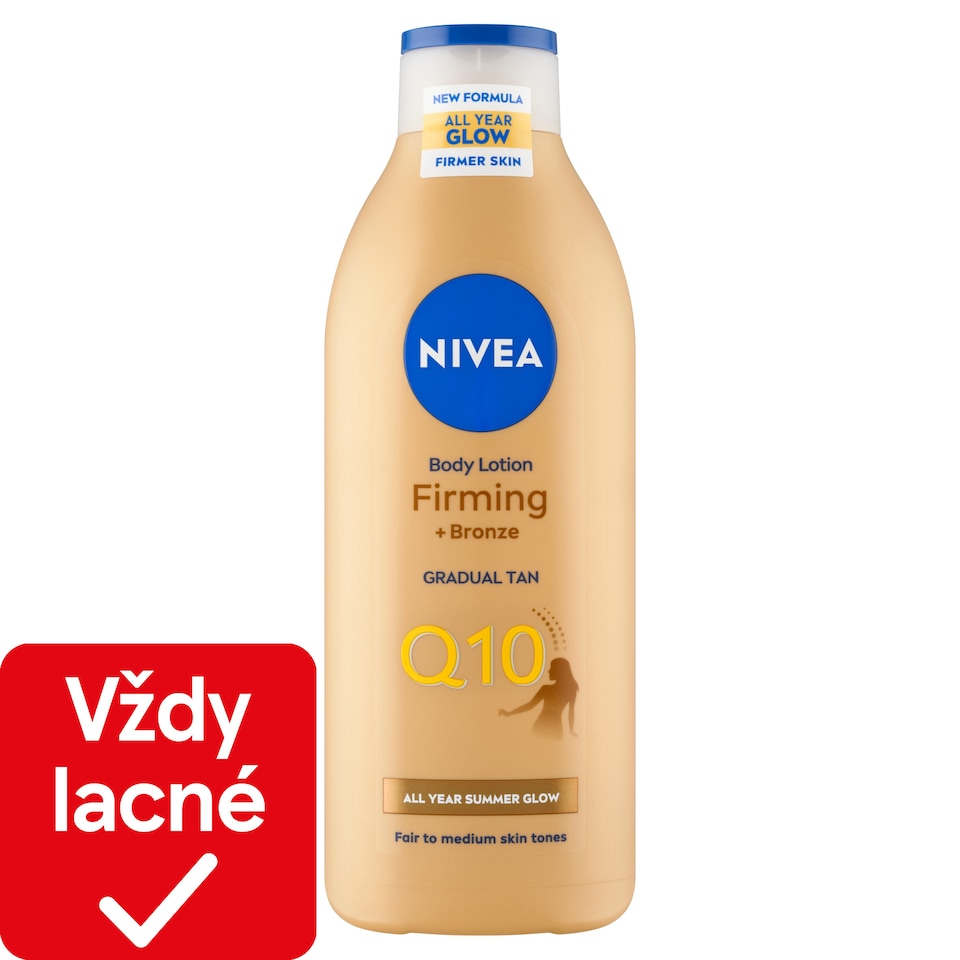 obrázok 1 z Nivea Q10 Spevňujúce tónovacie telové mlieko 400 ml