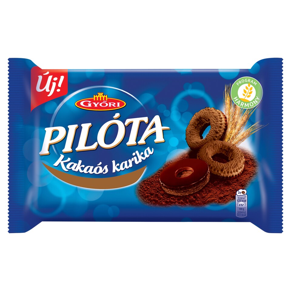 Győri Pilóta Cocoa Rings 150 G