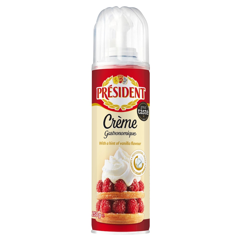 Président Squirty Spray Cream 250g