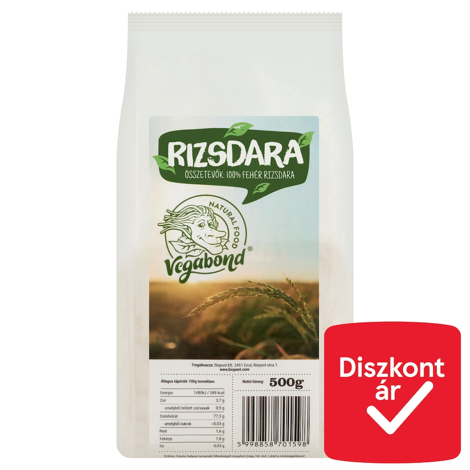 Vegabond rizsdara 500 g