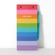 image 2 of Paperchase Rainbow Daily List Pad