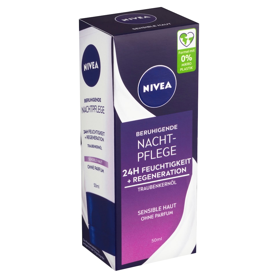 Obrázek 1 pro produkt Nivea Zklidňující noční krém pro citlivou pleť 50ml