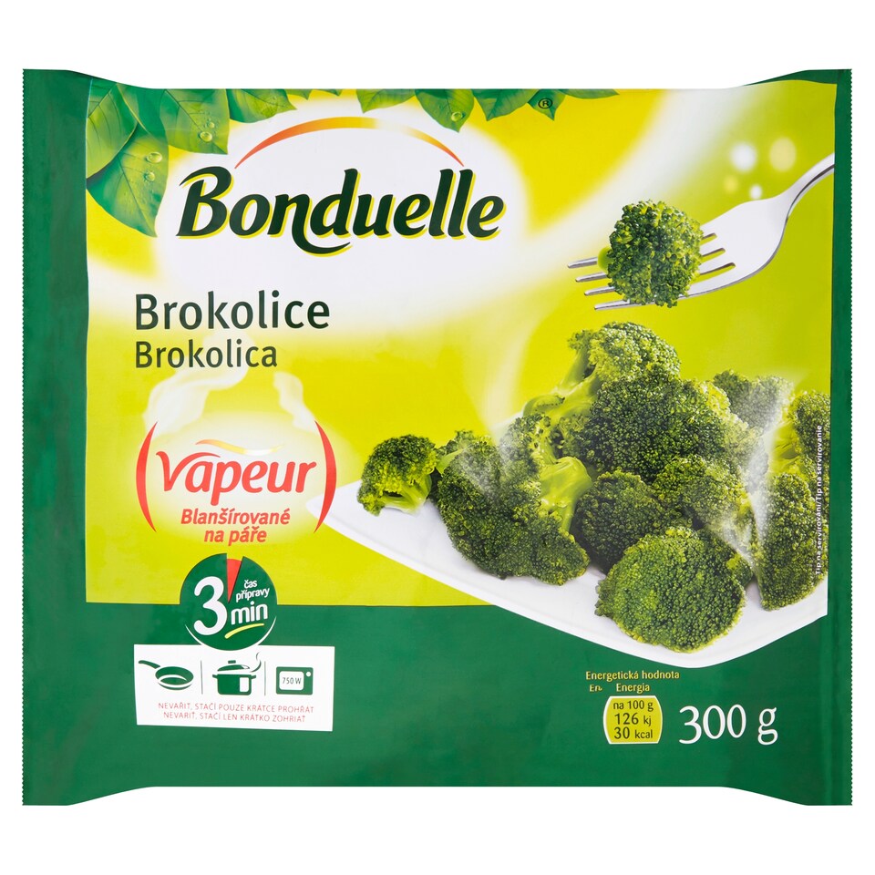 Obrázek 1 pro produkt Bonduelle Vapeur Brokolice 300g