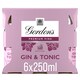 image 2 of Gordon's Pink Gin & Tonic Original 6x250ml 
