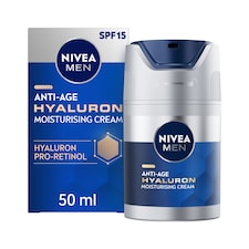 NIVEA MEN Anti-Age Hyaluron Moisturising Cream SPF 15 50ml