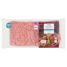 Tesco Northern Irish Beef Mince 20% Fat 1.0kg