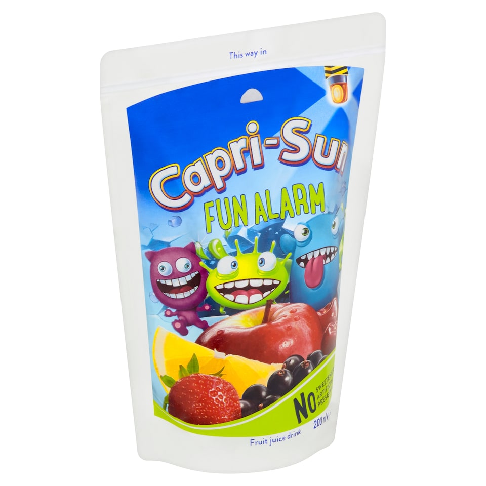 Obrázek 1 pro produkt Capri-Sun Fun Alarm ovocný nápoj 200ml