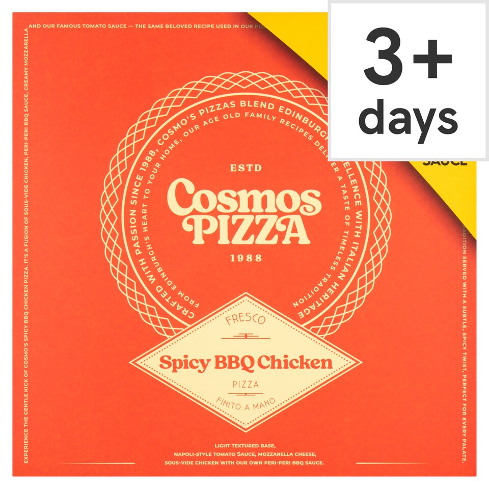 Cosmos Spicy BBQ Chicken Pizza 520g