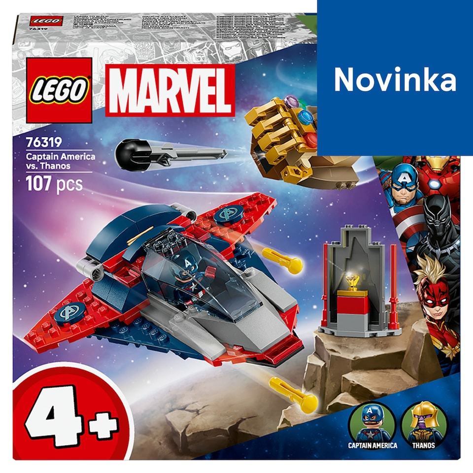 image 1 of LEGO Marvel 76319 Captain America vs. Thanos
