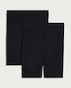 image 4 of F&F 2-Pack Cotton Rich Cycling Shorts in Black