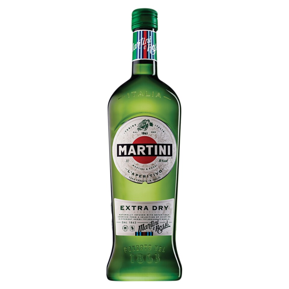 Martini Extra Dry Vermut aromatizované víno 1l