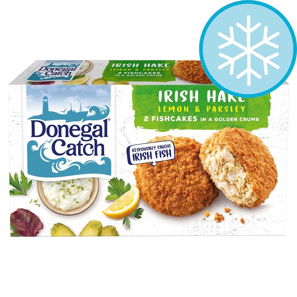 Donegal Catch 2 Hake Lemon Parsley Fish Cakes 270G