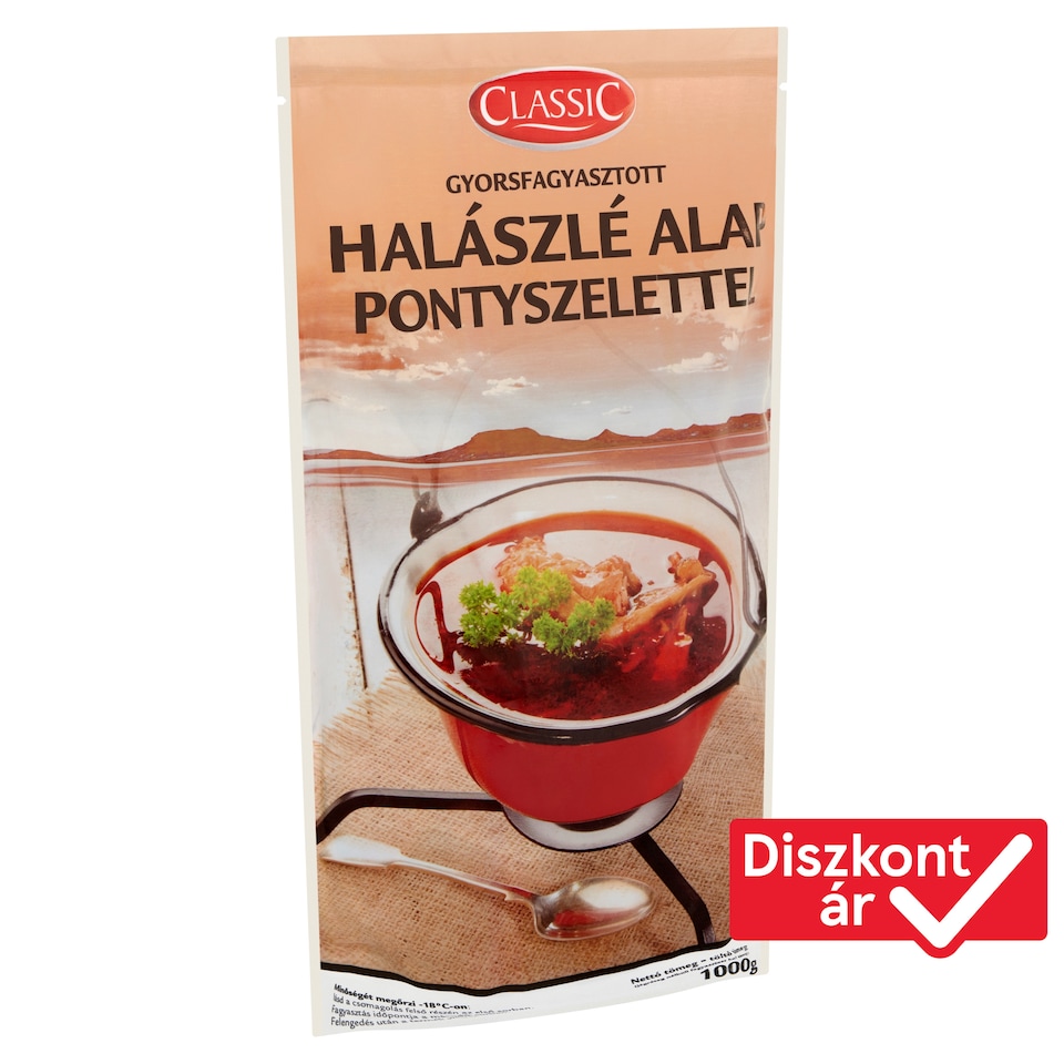 Classic Quick-Frozen Fish Soup Base with Carp Slice 1000 g