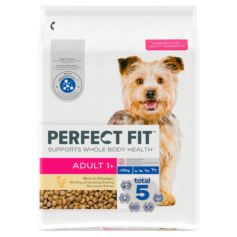 Perfect Fit Dog Adult 1+ Chicken Over 10Kg 2.6Kg