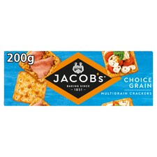 Jacobs Choice Grain Crackers 200G