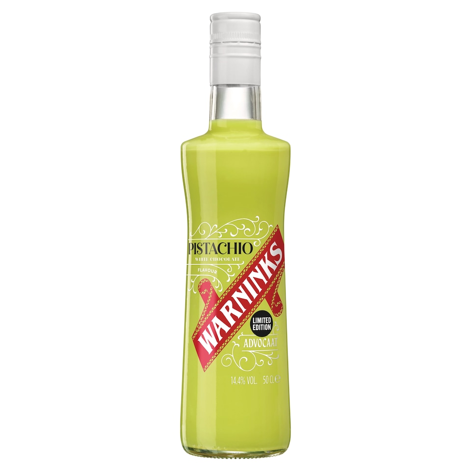 WARNINKS ADVOCAAT Pistachio White Chocolate 50CL