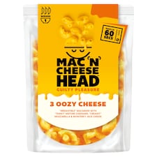 Mac 'N' Cheese Head Macaroni & 3 Oozy Cheese 200g