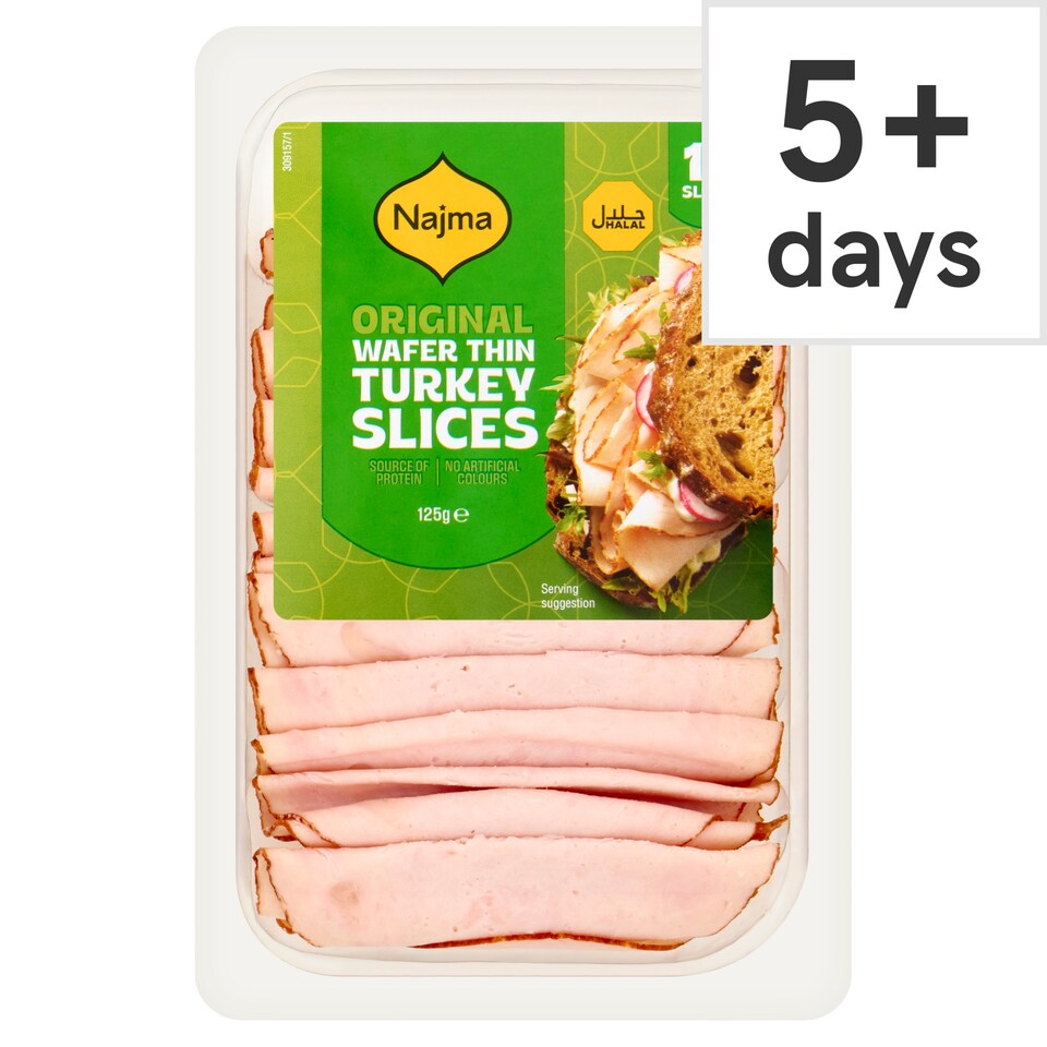 Najma Halal Wafer Thin Turkey 125G
