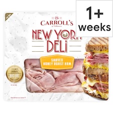 Carroll's New York Deli Shaved Honey Roast Ham 90G