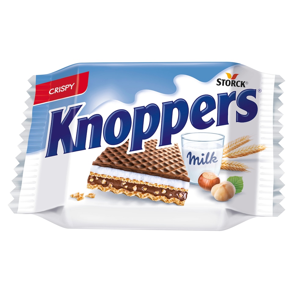 Storck Knoppers Milk And Nut Wafers 25G