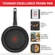 image 2 of Tefal Titanium Excellence Aluminium Frying Pan 20m
