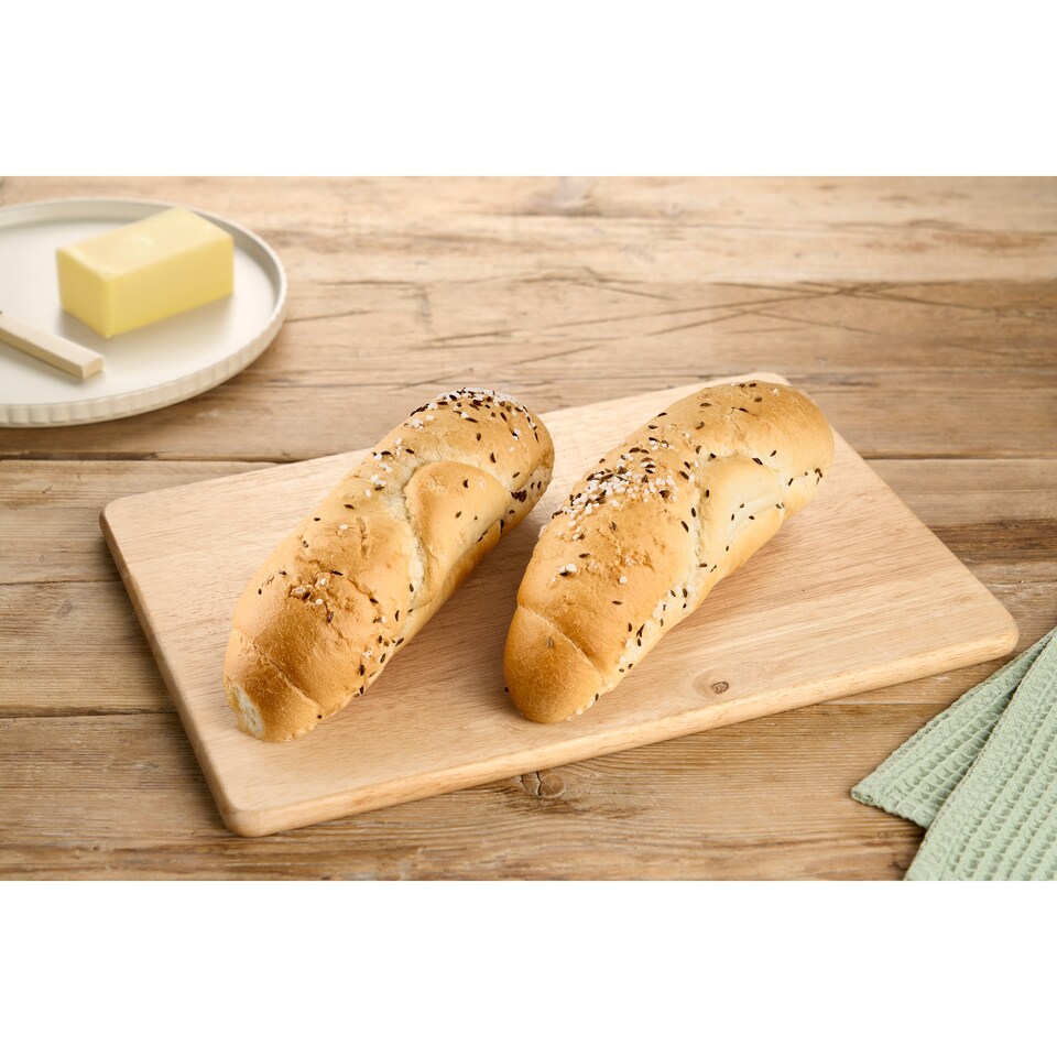 Obrázek 1 pro produkt Rohlík staročeský se solí a kmínem 50g