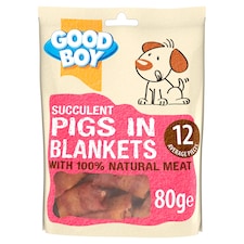 Good Boy Succulent Pigs In Blankets 80G