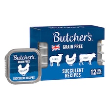 Butchers Succulent 12X150g Foiltray