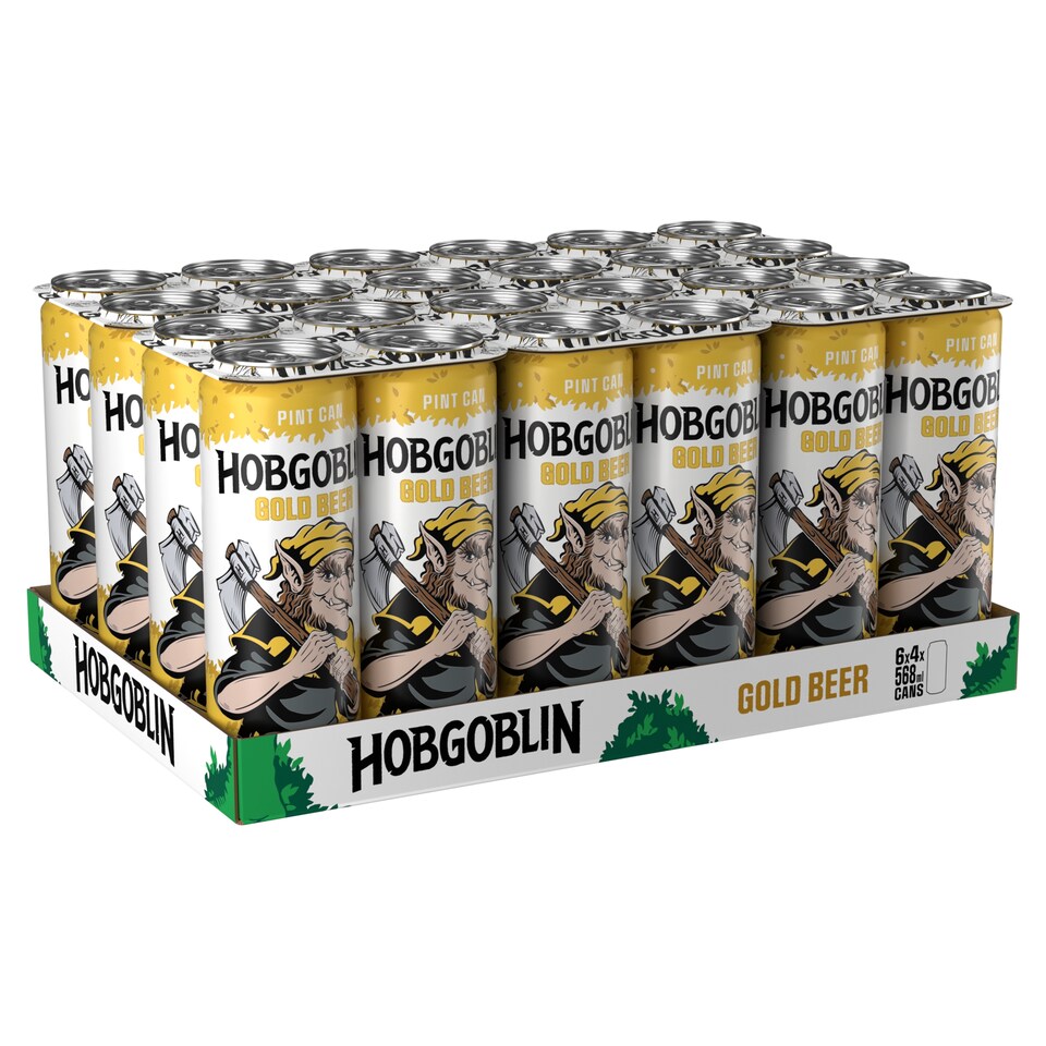 image 1 of Hobgoblin Gold Ale Beer Can 4 x 568ml