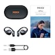 image 1 of Mixx Airflow Open Ear Sports Headphones Black